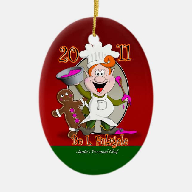 Bo L. Fulagele 2011 Ornament (Front)