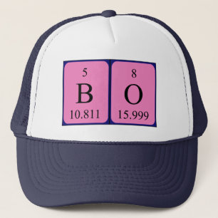Bo periodic table name hat