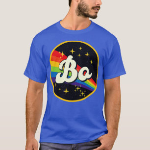 Bo Rainbow In Space Vintage Style T-Shirt