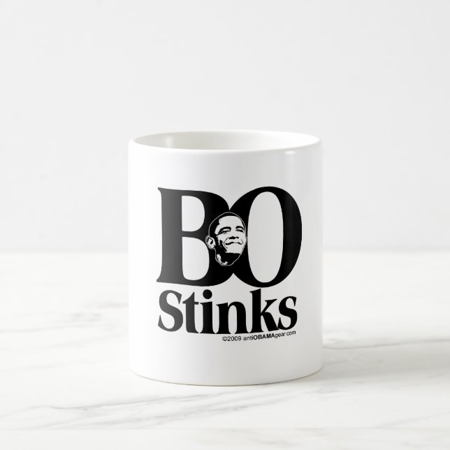 BO Stinks Coffee Mug (Center)