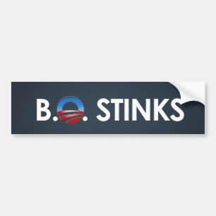 BO Stinks - Obama Sticker