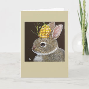 Bo the baby bunny card