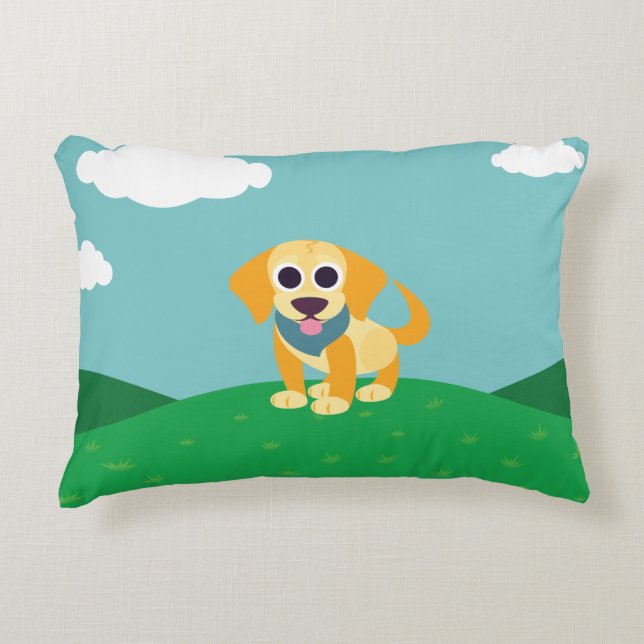 Bo the Dog Decorative Cushion (Front)