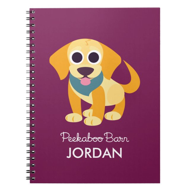 Bo the Dog Notebook (Front)