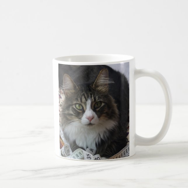 Boa Cat Coffee Mug (Right)