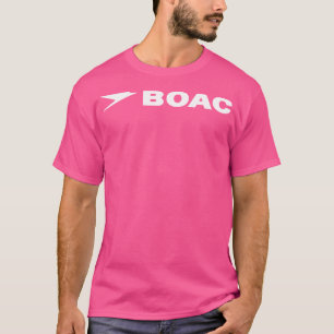 Boac 1970'S Vintage Airline T-Shirt