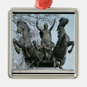 Boadicea, 1850s (bronze) (see also 33580) metal tree decoration