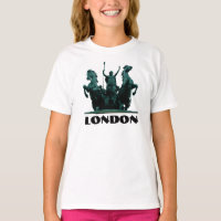 Boadicea Statue-Westminster-London Kids T-Shirt