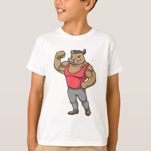 Boar Bodybuilder Bodybuilding Muscles T-Shirt