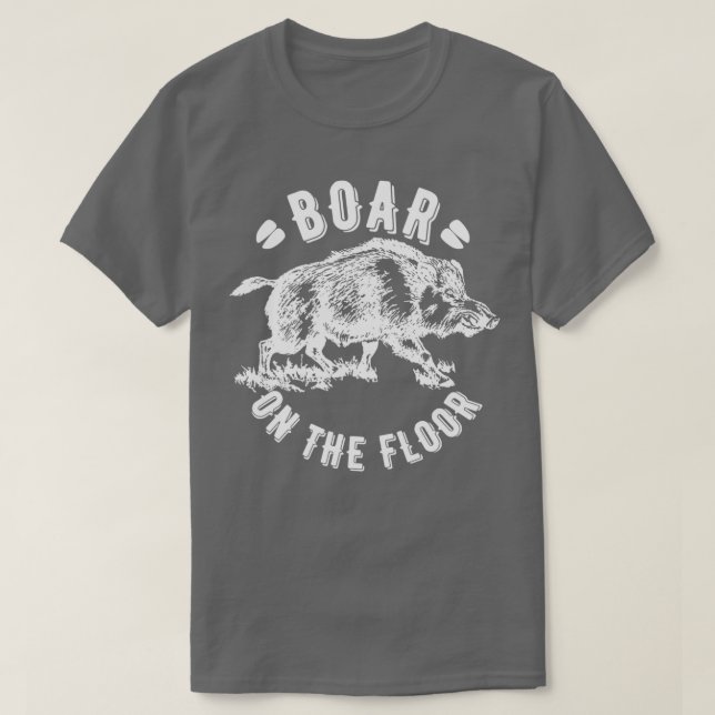 Boar on the floor 1  T-Shirt (Design Front)