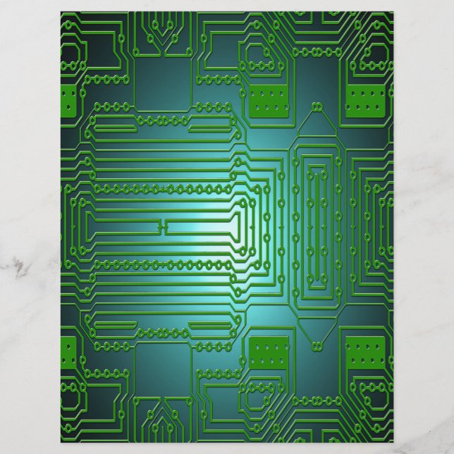 board conductors circuits (Front)
