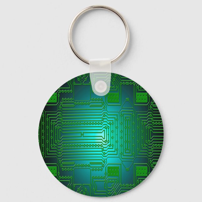 board conductors circuits key ring (Front)