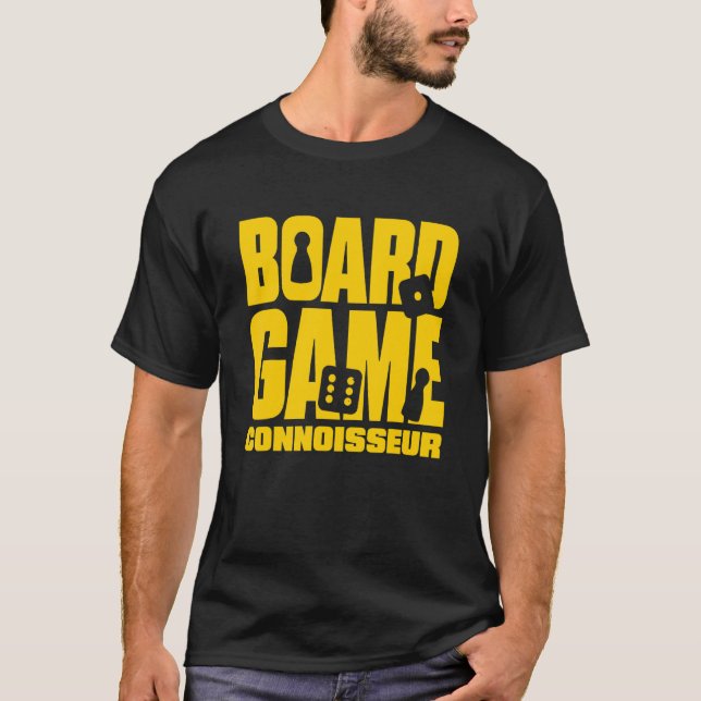 Board Game Connoisseur 2 T-Shirt (Front)