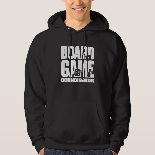 Board Game Connoisseur Hoodie (Front)