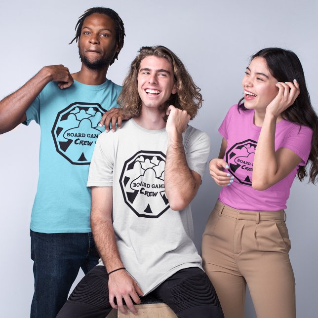 Board Game Crew Black Frame Mens Shirt (Creator Uploaded)