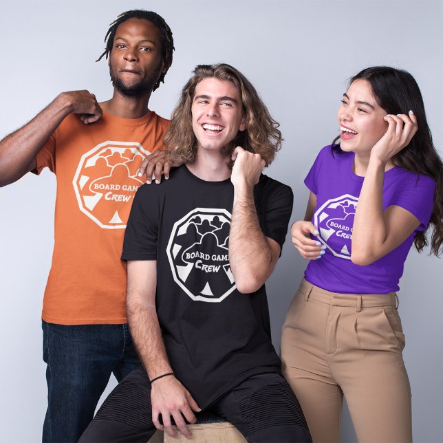 Board Game Crew White Frame Mens Shirt (Creator Uploaded)