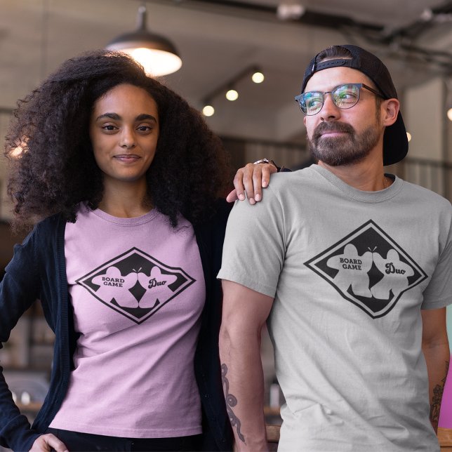 Board Game Duo Black Frame Womens Shirt (Creator Uploaded)