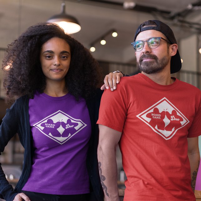 Board Game Duo White Frame Mens Shirt (Creator Uploaded)