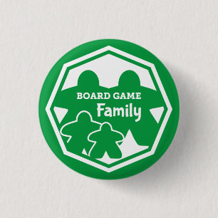 Board Game Family 2P2K White Frame Pin