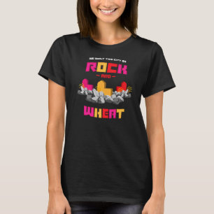 Board Game I we built this city on rock and wheat  T-Shirt