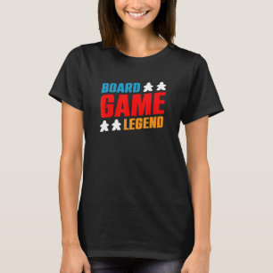 Board Game Legend Funny Game Night Board Games T-Shirt