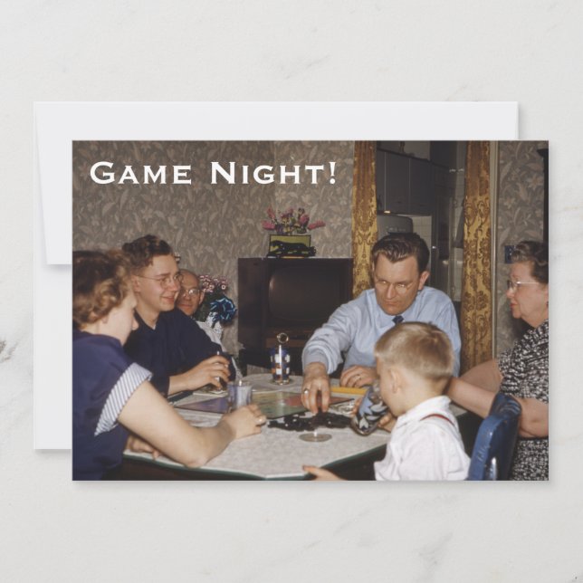 Board Game Night Invitation (Front)
