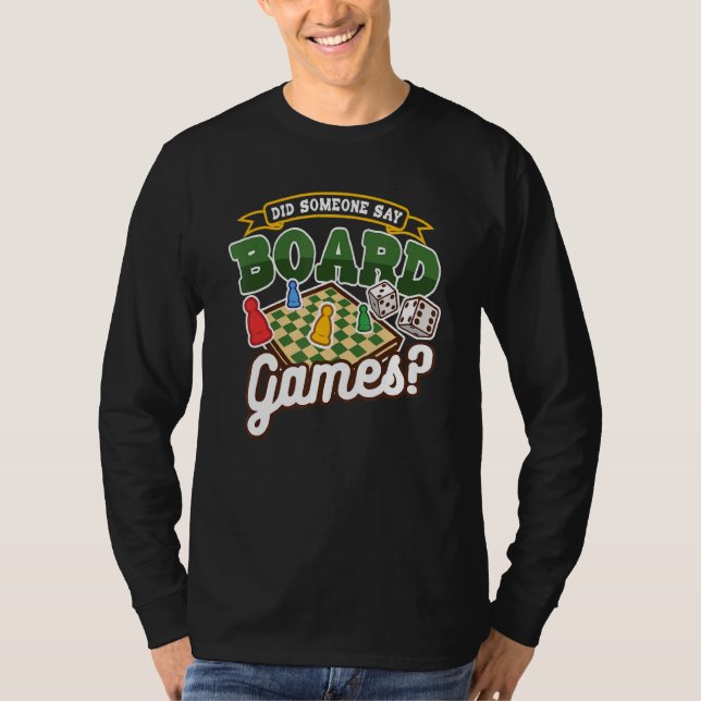 Board Game Tabletop Strategy Game Board Game  Funn T-Shirt (Front)
