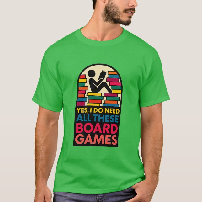 Board Gamer T-Shirt (Front)