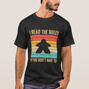 Board Games For Tabletop Gamers Players T-Shirt