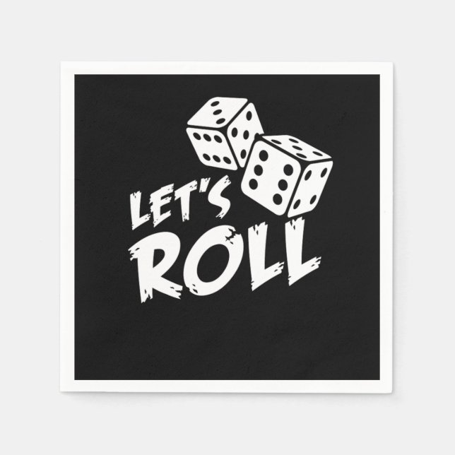 Board Games Napkin (Front)