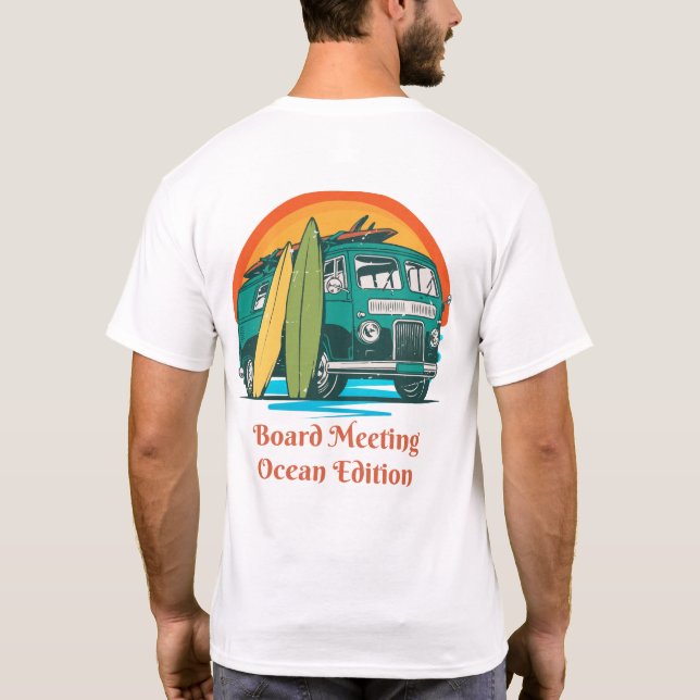 Board Meeting Ocean Edition T-Shirt (Back)