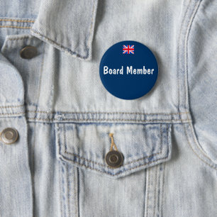 Board Member 6 Cm Round Badge
