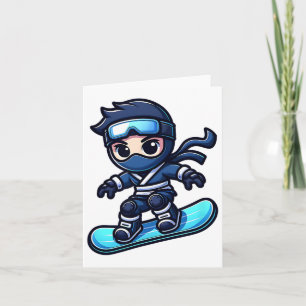 Board Ninja Snowboard Ninja Snow Rider Snowboardin Card