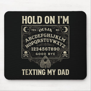 Board sorry can't talk on the phone dad tank mouse pad