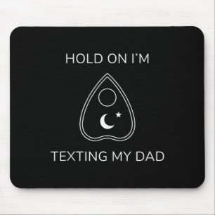 Board sorry can't talk on the phone dad tank mouse pad