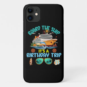 Board The Ship It s A Birthday Trip Case-Mate iPhone Case