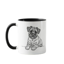 Boarder Terrier Owner Dog Lover Personalized Mug