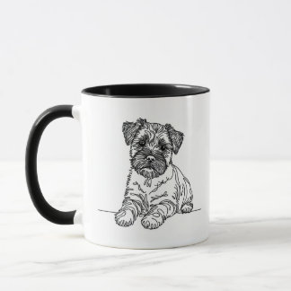 Boarder Terrier Owner Dog Lover Personalized Mug