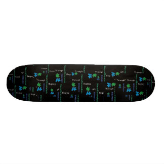 "BOARDING" For A Cure (NF) Skateboard