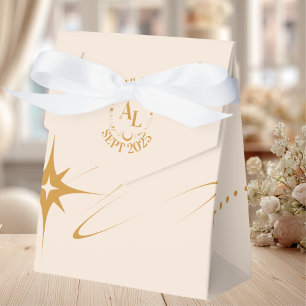 Boarding Pass Cosmic Wedding  Favour Box