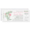 Boarding Pass | Floral Beach | Wedding Ticket