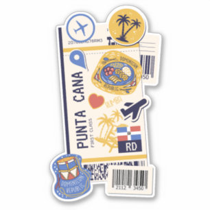 BOARDING PASS PUNTA CANA DOMINICAN REPUBLIC