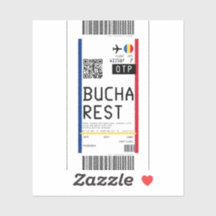 Boarding pass to Bucharest (OTP)