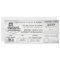 boarding pass wedding tickets LAS VEGAS