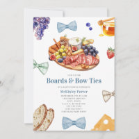 Boards & Bow Ties Charcuterie Blue Boy Baby Shower