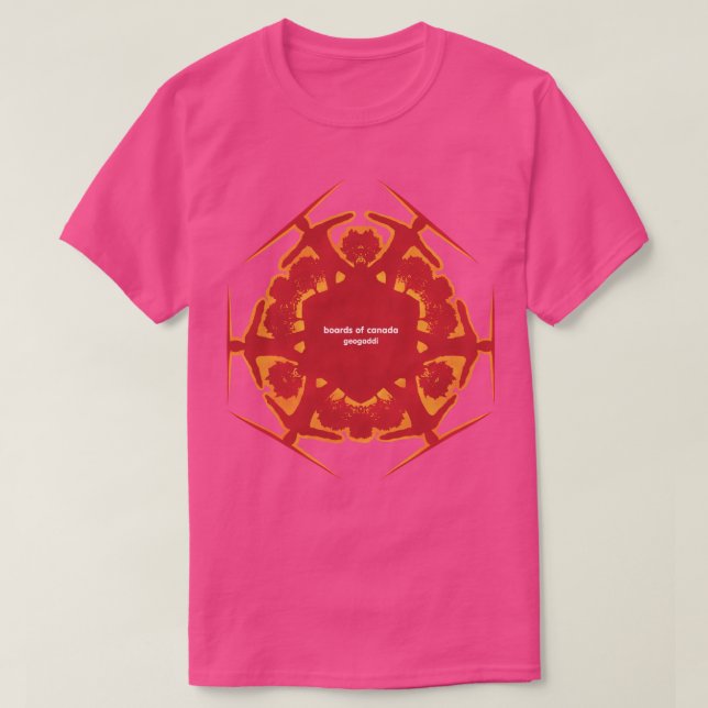 Boards of Canada Geogaddi colour T-Shirt (Design Front)