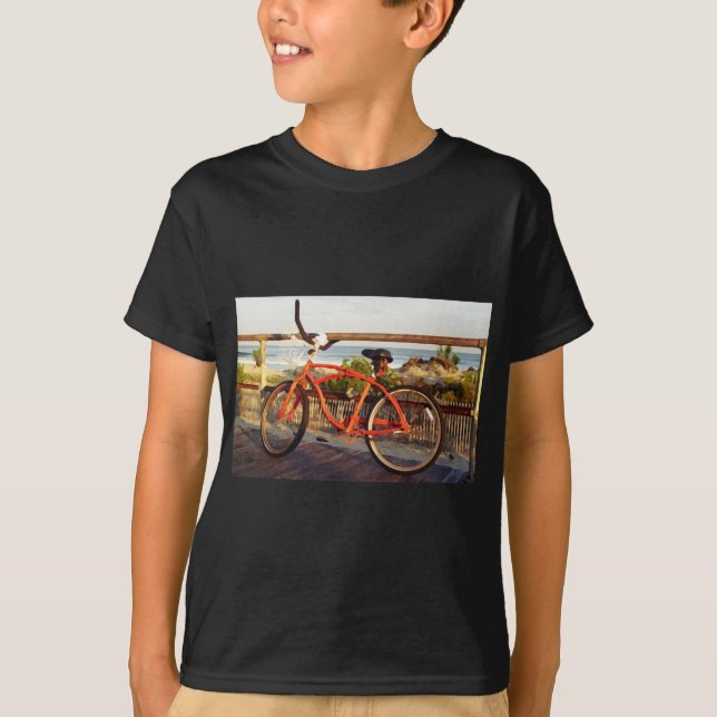 Boardwalk Bike T-Shirt (Front)