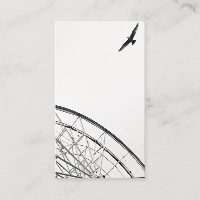 boardwalk ferris wheel oob business card (Front)