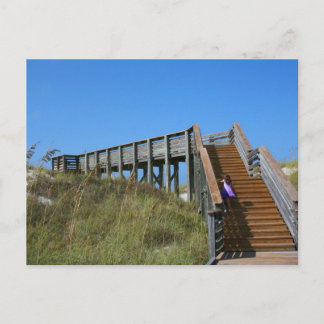 Boardwalk, Florida, Cape San Bur beach picture Postcard