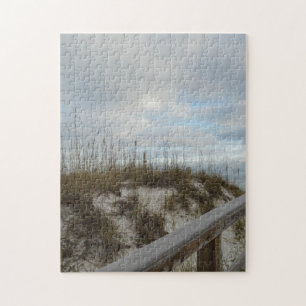 Boardwalk To Beach Jigsaw Puzzle